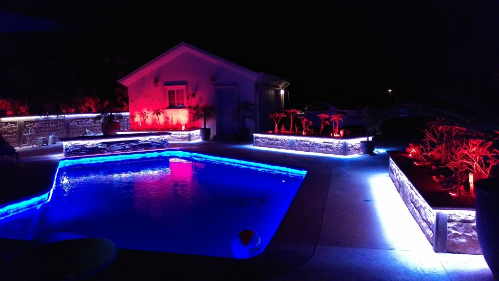 Pool LED Lighting DMX Controlled Solutions Adaptable with Pentair, Hayward, Jandy etc Allen
